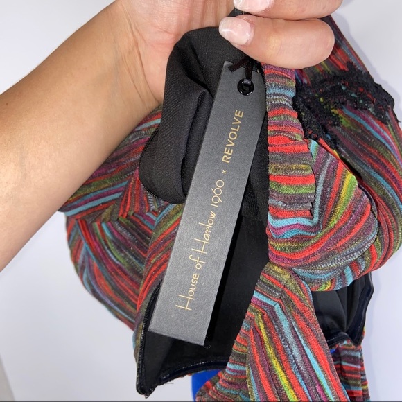 House of Harlow Sofia Mini Off the Shoulder Dress - Picture 10 of 10